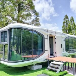 Prefabricated House Aluminum Space Capsule House 2 Bedroom Container House